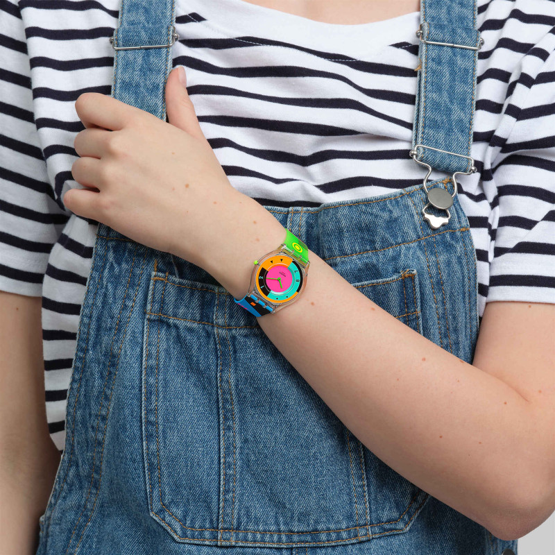 Montre Swatch Neon Hot Racer SS08K119 - Swatch