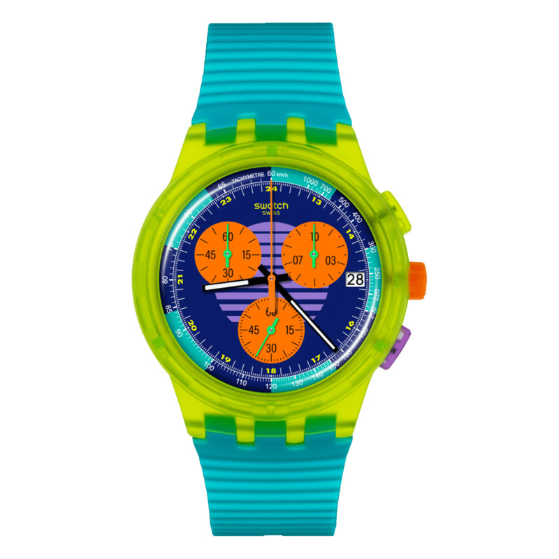 Montre Swatch Neon Wave SUSJ404 - Swatch