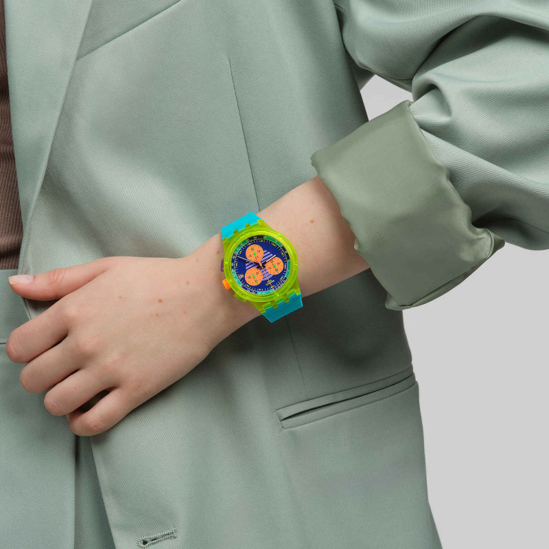Montre Swatch Neon Wave SUSJ404 - Swatch