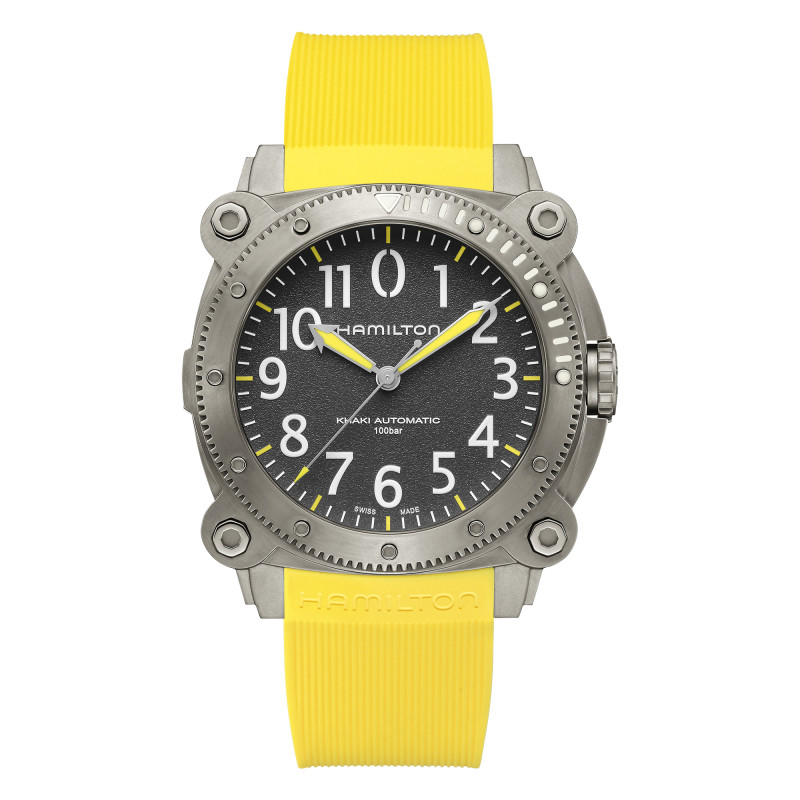 Montre Khaki Navy Belowzero Auto Titanium H78535380 - Hamilton