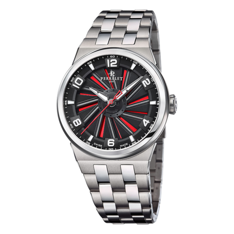 Montre Turbine 41 Full Titanium Red A4066/1 - Perrelet