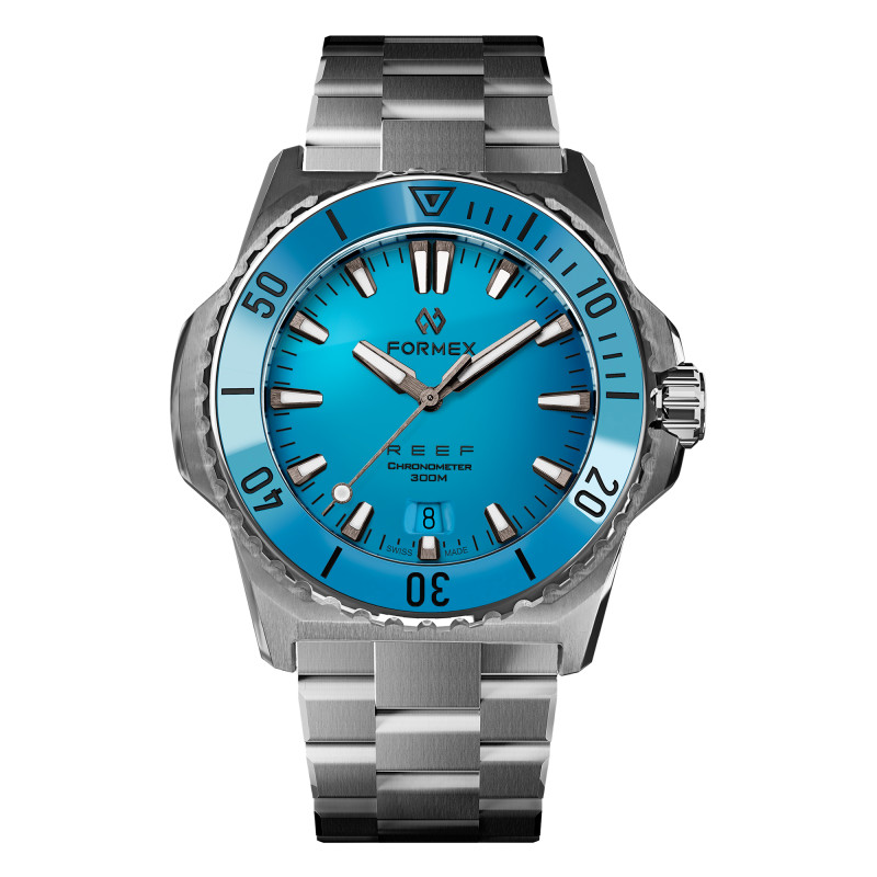 Montre Reef 39.5 mm Bahama Blue - Formex