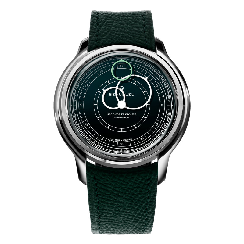 Montre Seconde Française 19.24 Vert Impérial - Beaubleu