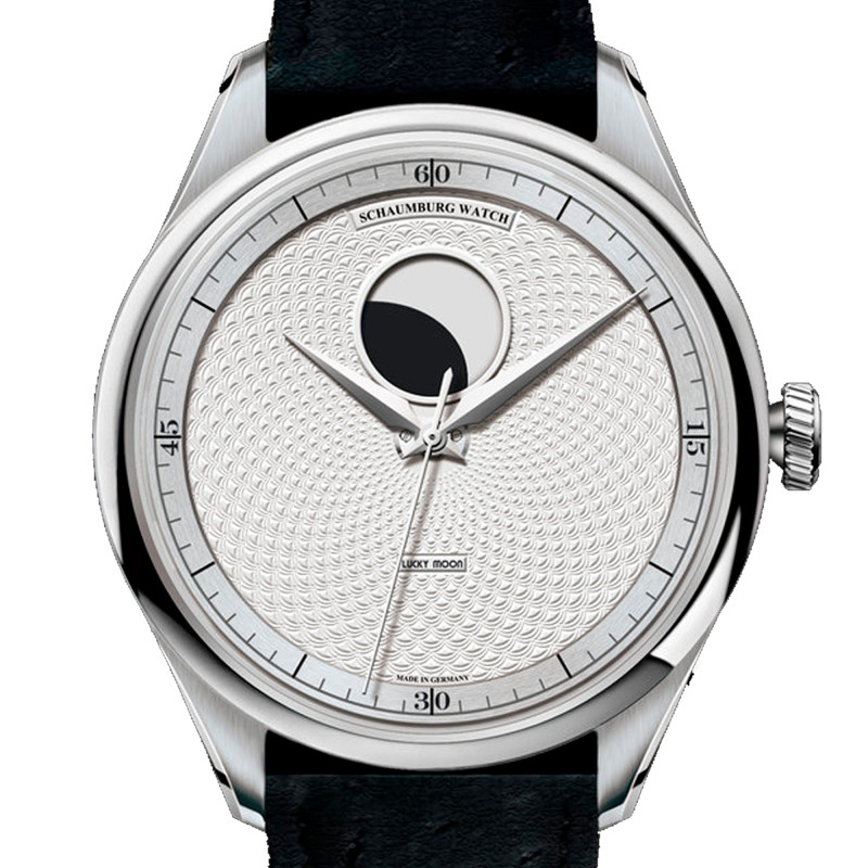 Montre The black Lucky Moon - Schaumburg Watch