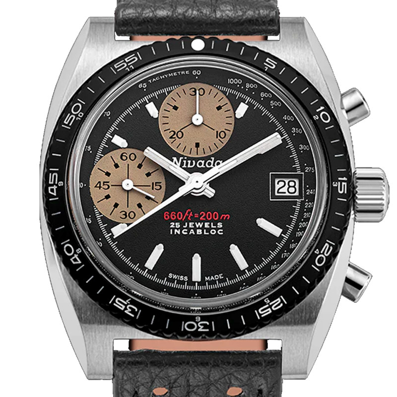 Montre Autochron White 77002A - Nivada Grenchen