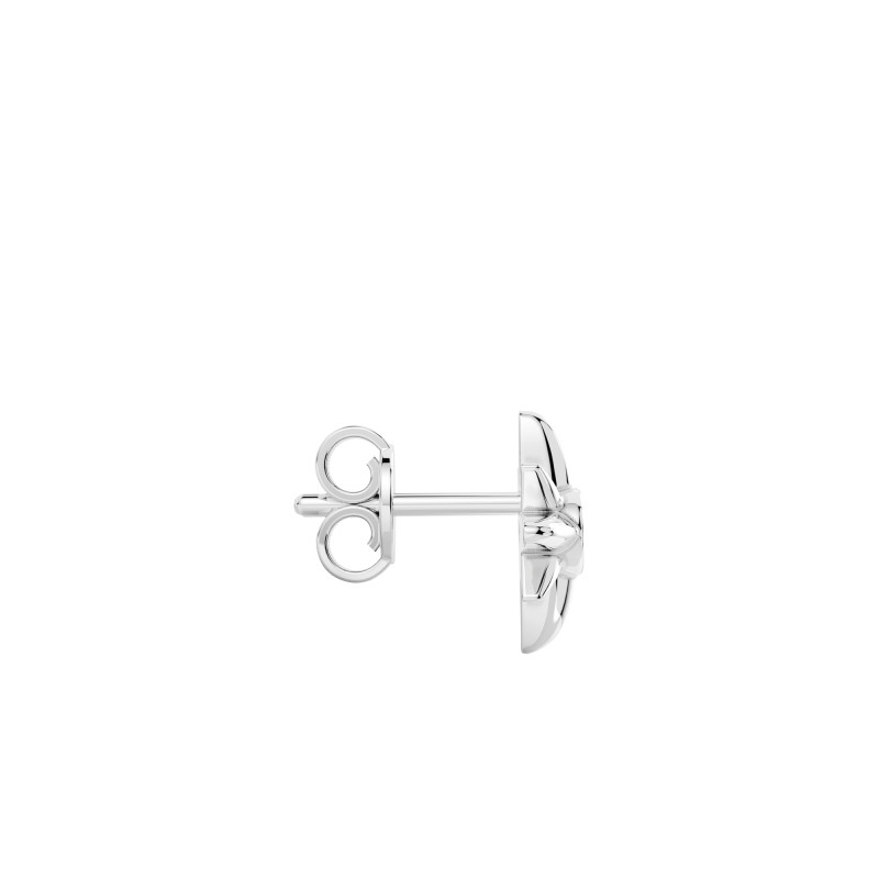 1 Boucle d'Oreille Insignia Rose des Vents en Argent 925 & Spinelle Bleu - ESO014 - Zancan