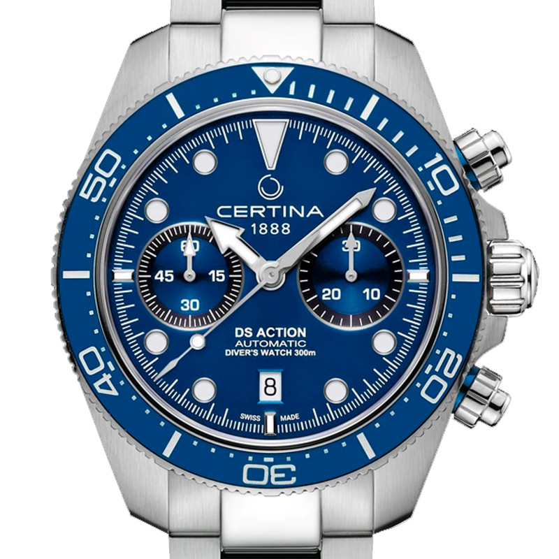 Montre DS Action Diver Chrono C0328271104100 - Certina