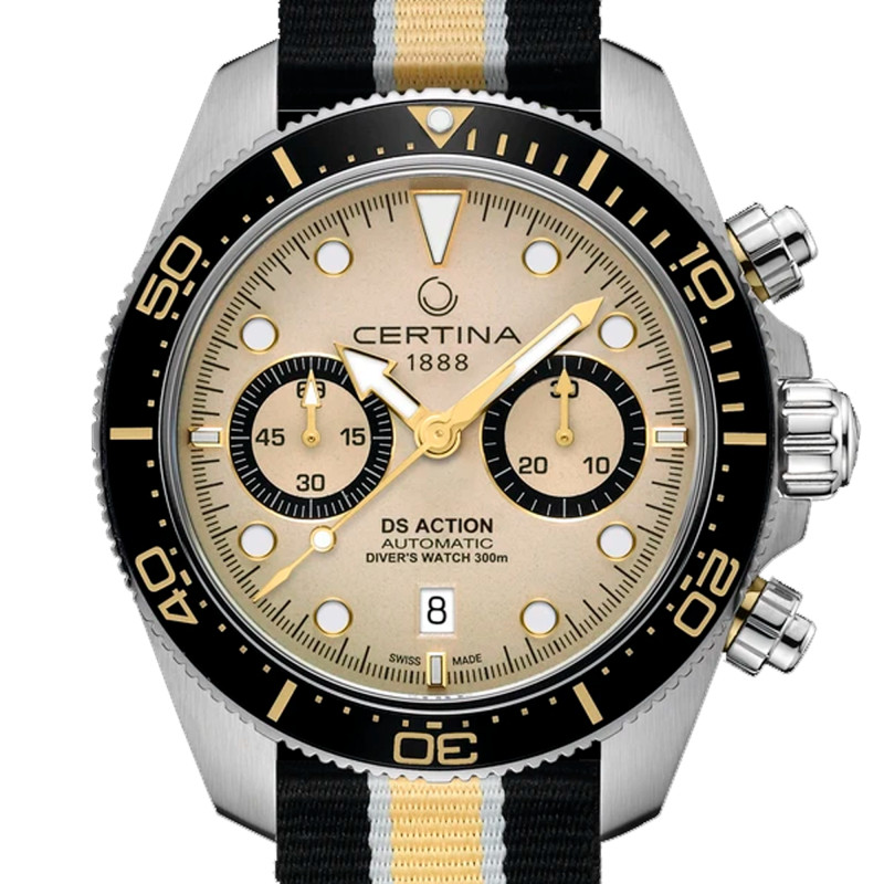 Montre DS Action Diver Chrono C0328271827100 - Certina