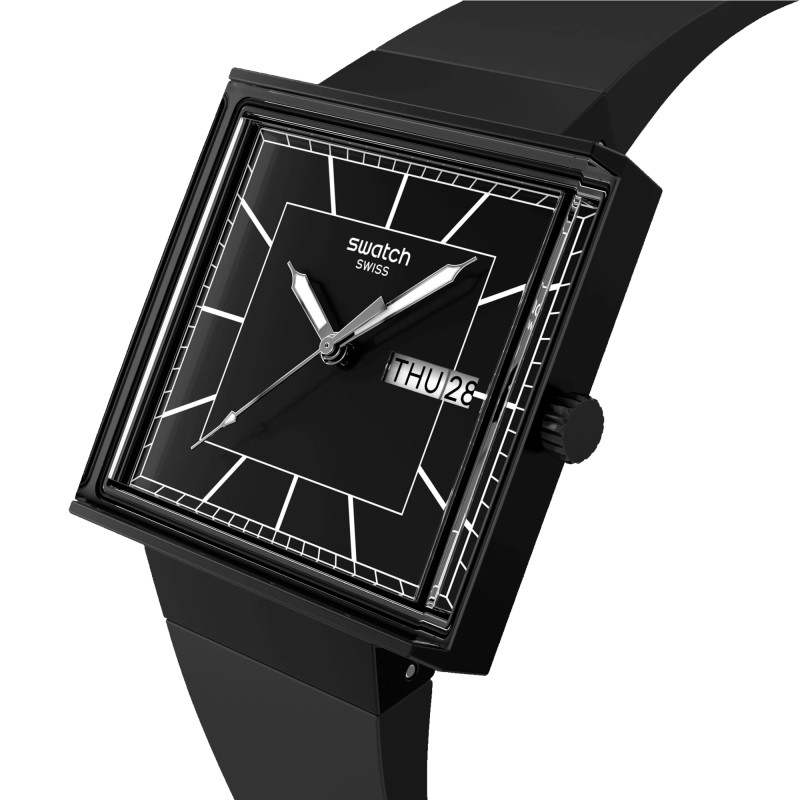 Montre What if Blackagain? SO34B701 - Swatch