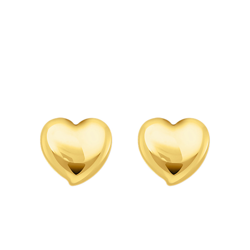 PROMO Boucles d'Oreilles Bold Élégance Coeurs en Plaqué Or Jaune - H2302-413-39 - Thomas Sabo OCARAT.COM BIJOUTERIE N°1