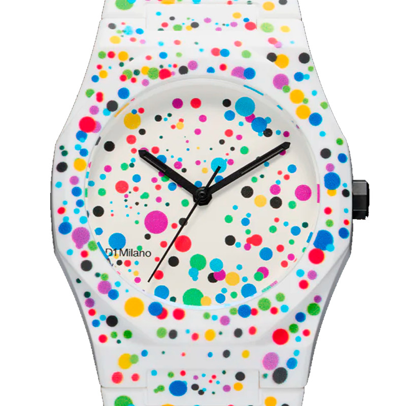 PROMO Montre Polycarbon 37 mm Dot 02 D1-PCBU12 - D1 Milano OCARAT.COM BIJOUTERIE N°1