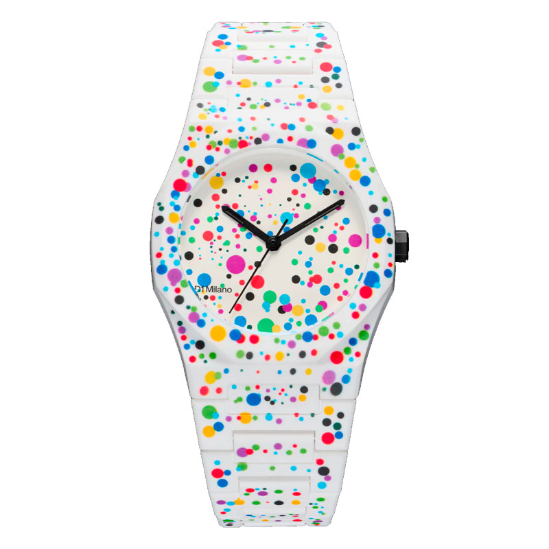 PROMO Montre Polycarbon 37 mm Dot 02 D1-PCBU12 - D1 Milano OCARAT.COM BIJOUTERIE N°1