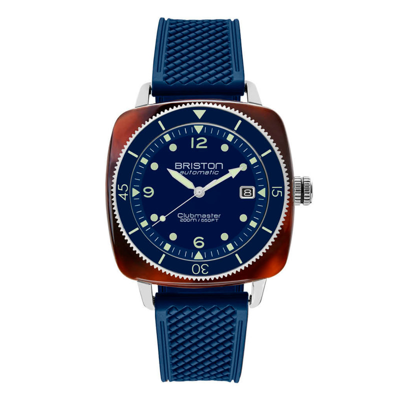 Montre Clubmaster Legend Diver Bleu Marine 241740.SA.T.15.FNB - Briston