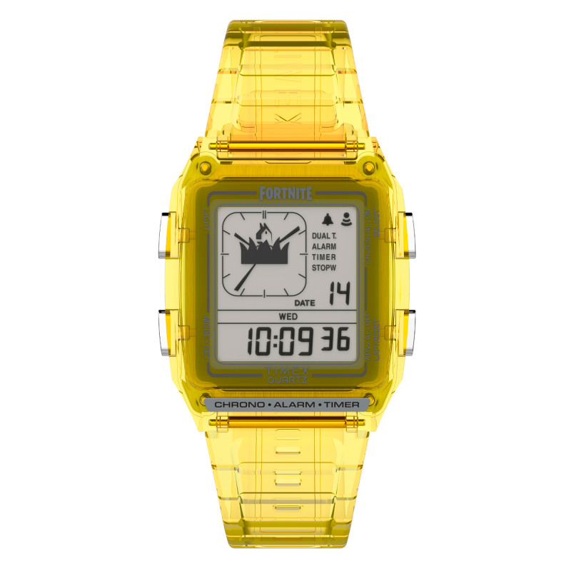 PROMO Montre Q Timex LCA x Fortnite Yellow TW2W96600 - Timex OCARAT.COM BIJOUTERIE N°1