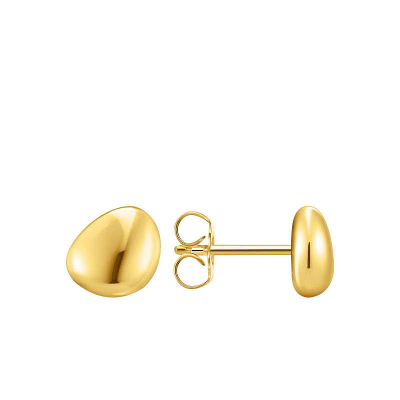 Boucles d'Oreilles Essentials Arrondies en Plaqué Or Jaune - H2307-413-39 - Thomas Sabo