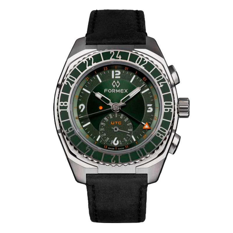 Montre Stratos UTC 41 mm Automatic Green - Formex
