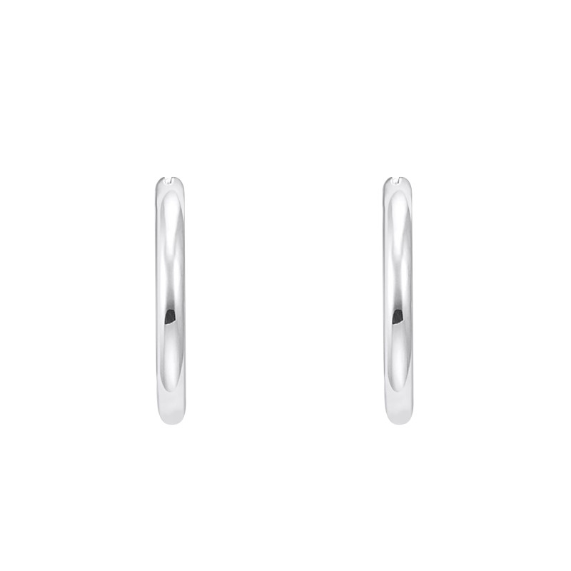Boucles d'Oreilles Créoles Essentials Classiques en Argent 925, Diamètre 26,80 mm - CR745-001-21 - Thomas Sabo
