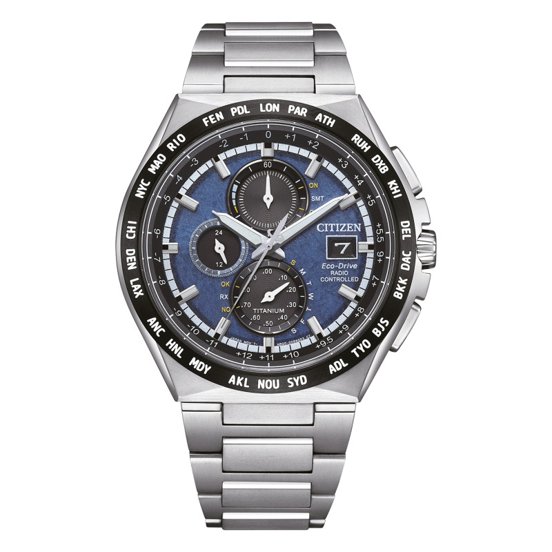 Montre Radio Controlled Super Titanium Eco-Drive AT8238-84L - Citizen