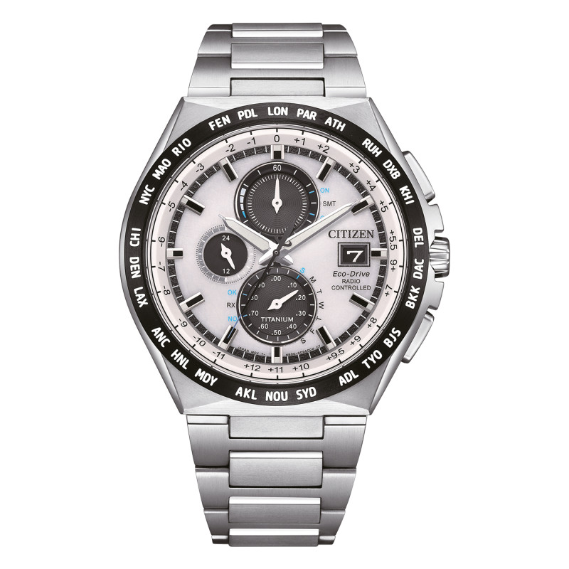 Montre Radio Controlled Super Titanium Eco-Drive AT8238-84A - Citizen