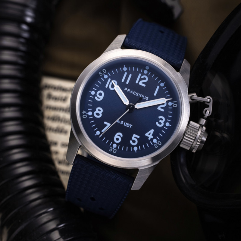 Montre A-5 UDT Blue Sunray - Praesidus