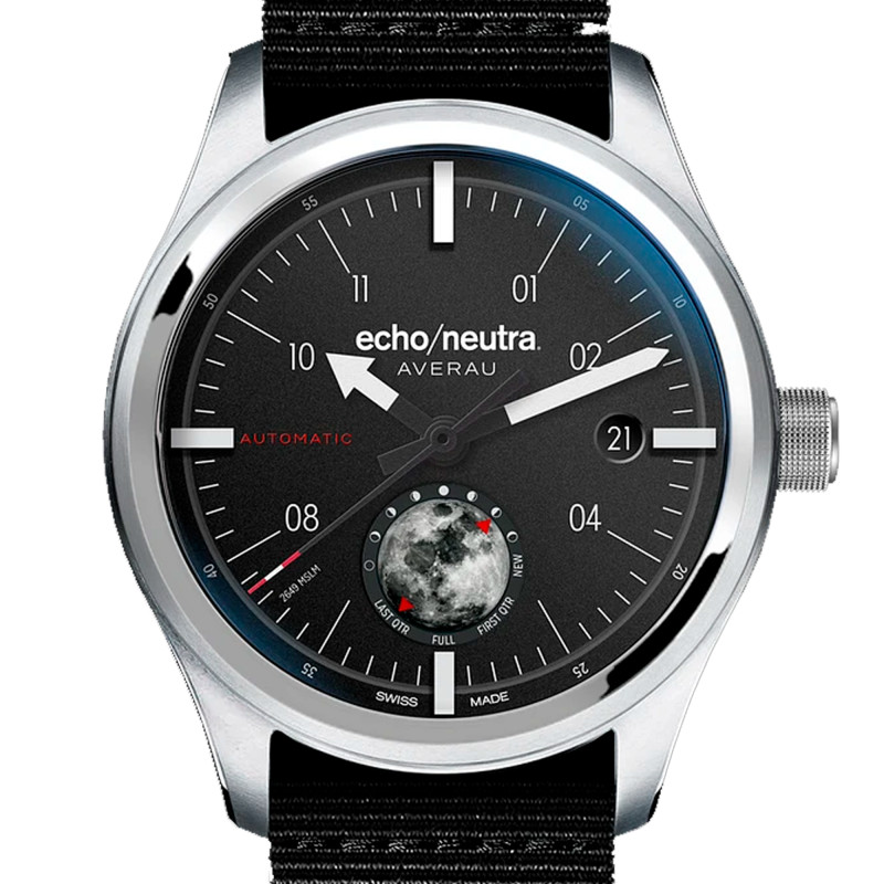 Montre Averau 39 Phases Lunaires “Big Moon” - Echo/Neutra