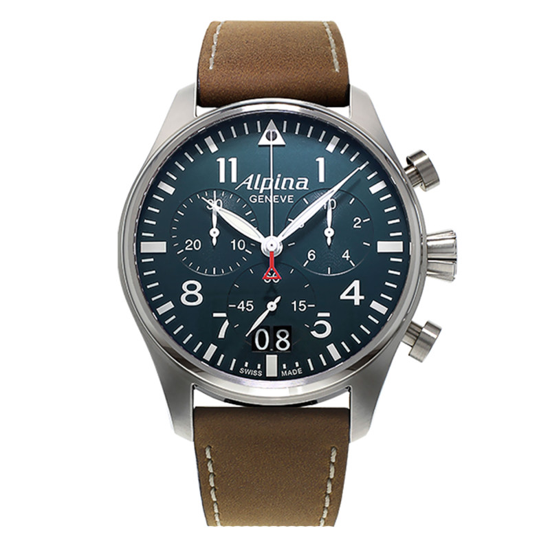 Montre Pilot Chronograph Big Date AL-372N4S6 - Alpina