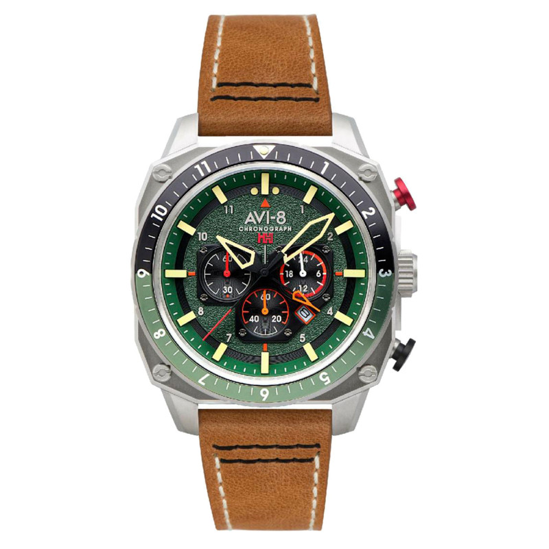 PROMO Montre Hawker Hunter Dual Time Chronograph AV-4100-01 - Avi-8 OCARAT.COM BIJOUTERIE N°1