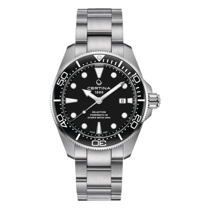 Montre DS Action Diver 43mm Powermatic 80 C0326071105100 - Certina