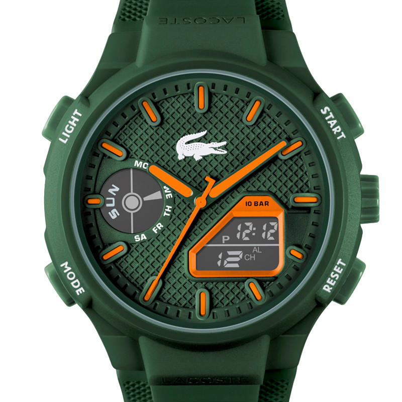 Montre Analogique Digitale 45mm LC33 Kaki 2011367 - Lacoste