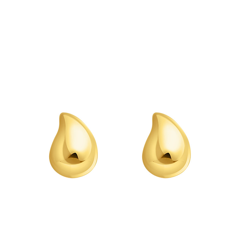 Boucles d'Oreilles Bold Élégance Gouttes en Plaqué Or Jaune - H2303-413-39 / H2299-413-39 - Thomas Sabo