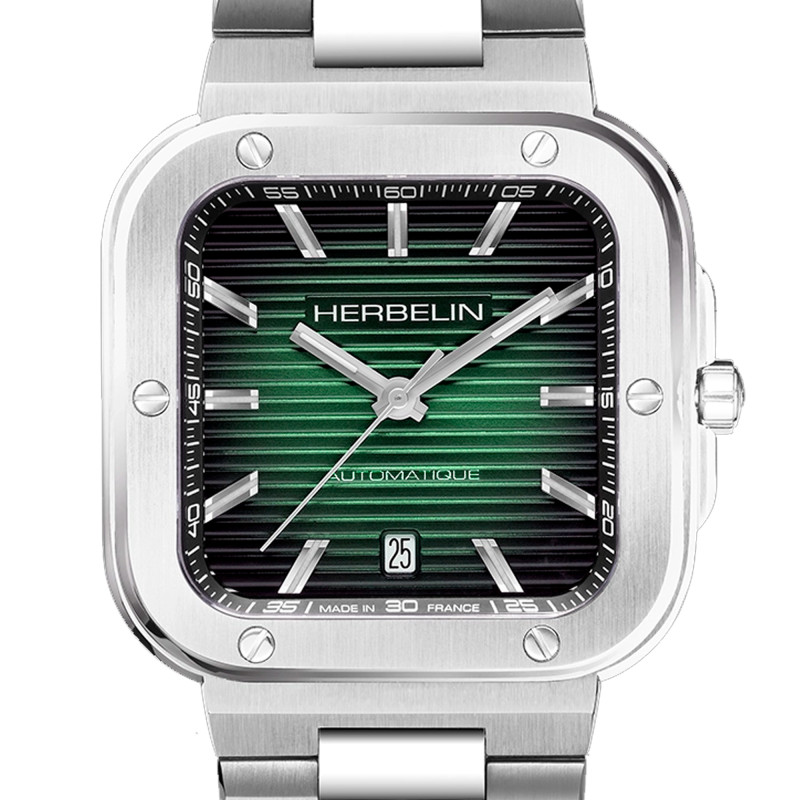 Montre Cap Camarat Square Automatique 1646B16 - Herbelin