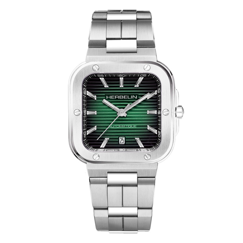 Montre Cap Camarat Square Automatique 1646B16 - Herbelin