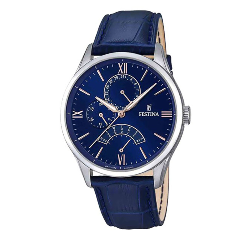 Montre Retro Homme Bleu Nuit F16823/3 - Festina