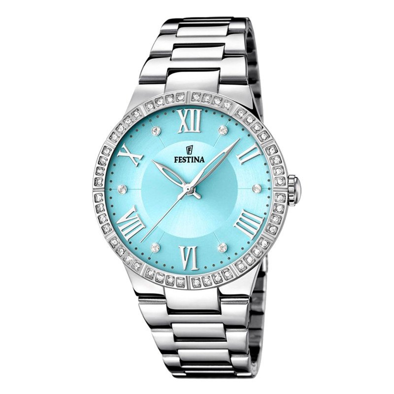 Montre Boyfriend Bleu Turquoise F16719/4 - Festina