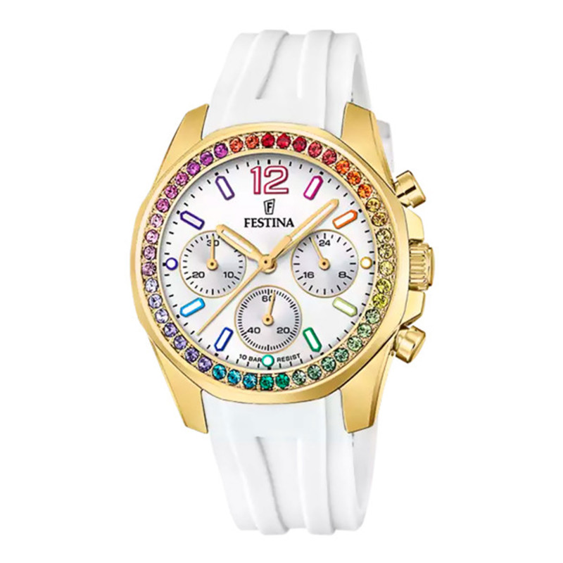 Montre Boyfriend Blanc F20650/2 - Festina