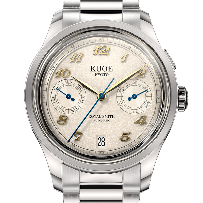 Montre Royal Smith 90-010 Automatic Ivory x Grainy Finish Dial rs90010-iv-grainy - Kuoe Kyoto