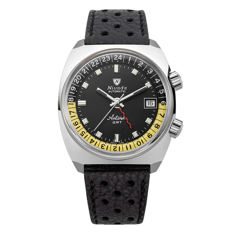 Montre Antarctic GMT 32043A - Nivada Grenchen