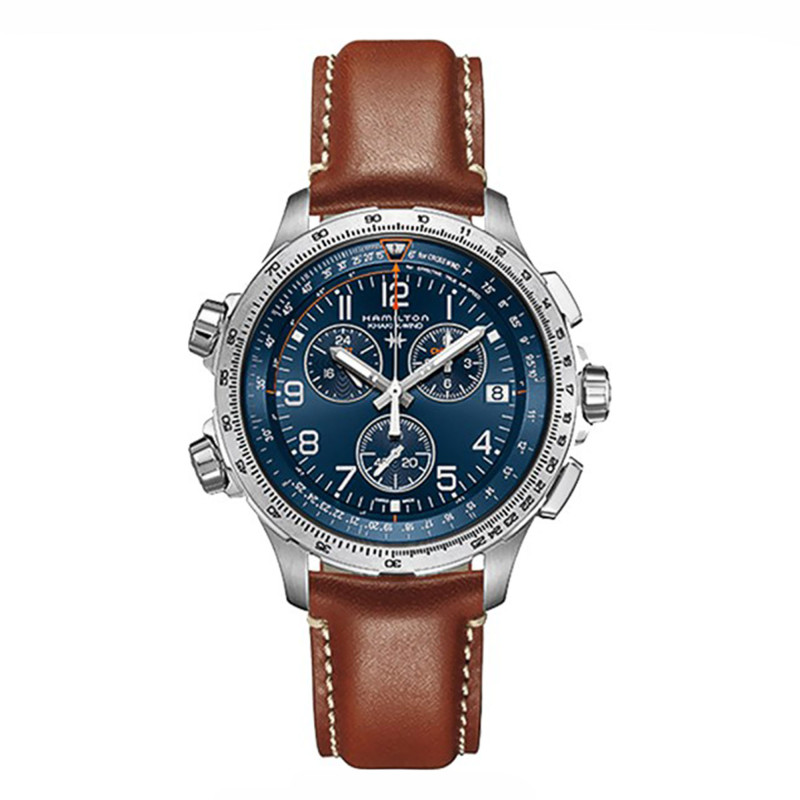 Montre Khaki X-Wind Chrono Quartz GMT H77922541 - Hamilton