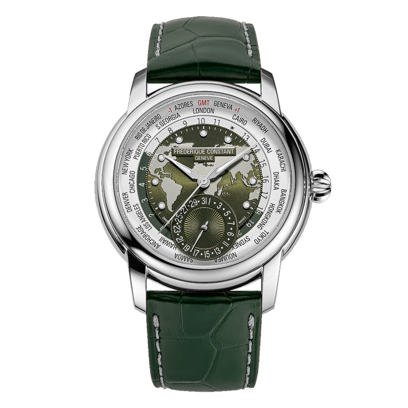 Montre Classic Worldtimer FC-718KWM4H6 - Frédérique Constant
