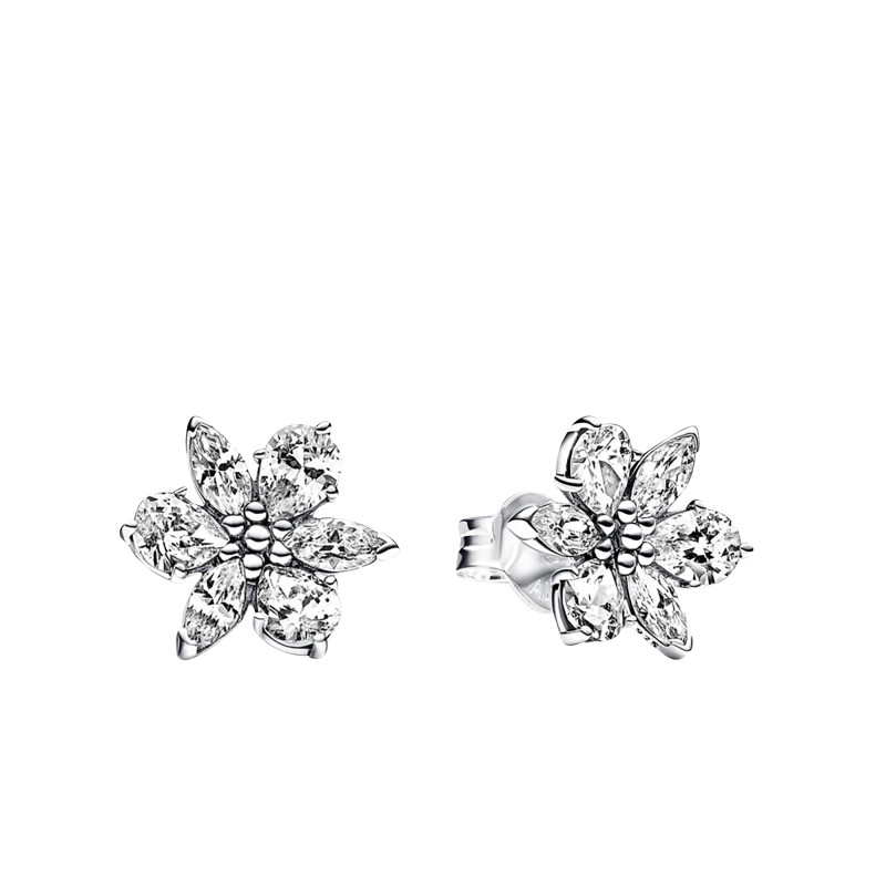 PROMO Boucles d'Oreilles Herbier Scintillant en Argent 925 - Pandora OCARAT.COM BIJOUTERIE N°1