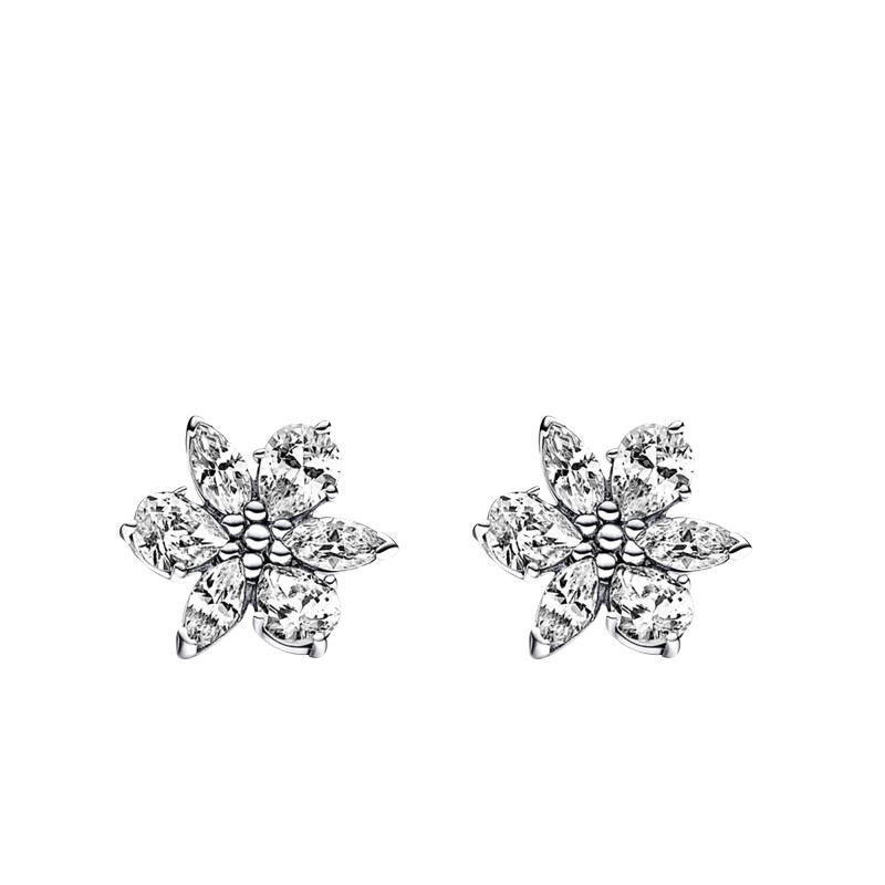 PROMO Boucles d'Oreilles Herbier Scintillant en Argent 925 - Pandora OCARAT.COM BIJOUTERIE N°1
