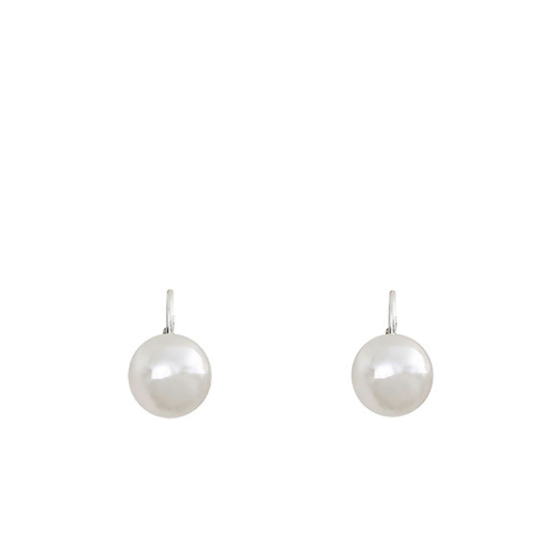 Boucles d'Oreilles Adèle en Argent & Nacre - Clio Blue