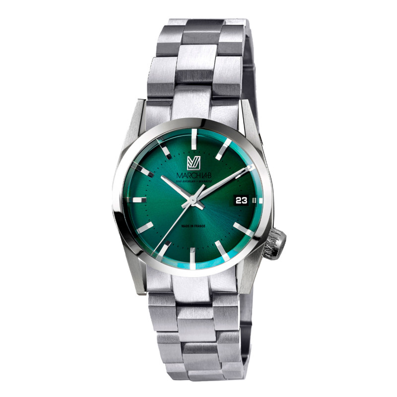 Montre AM69 Electric Forest Stainless Steel - March LAB