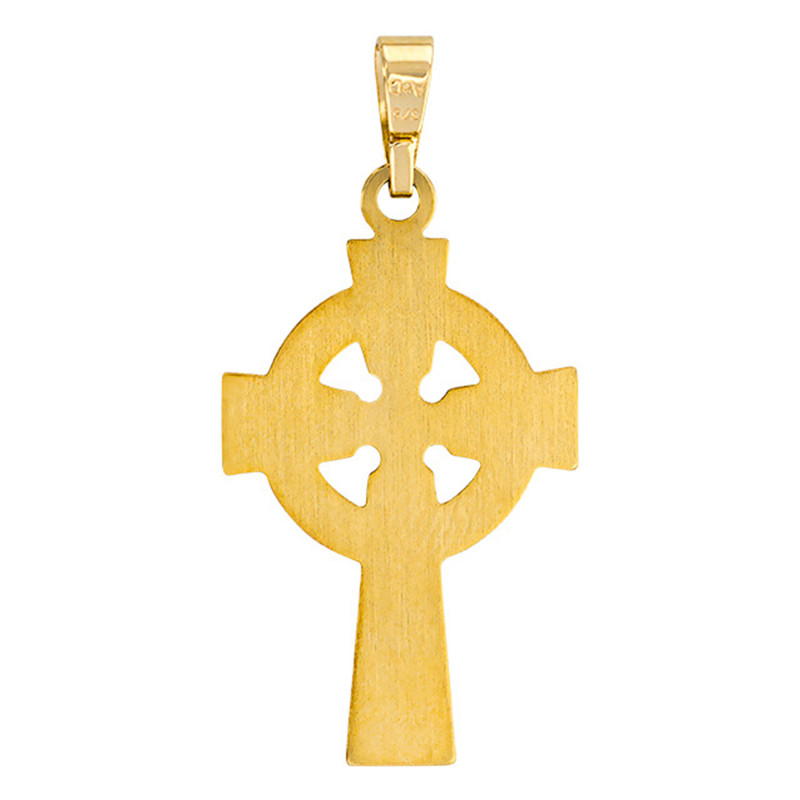 Pendentif Croix Celtique en Or Jaune 375 - Vandona