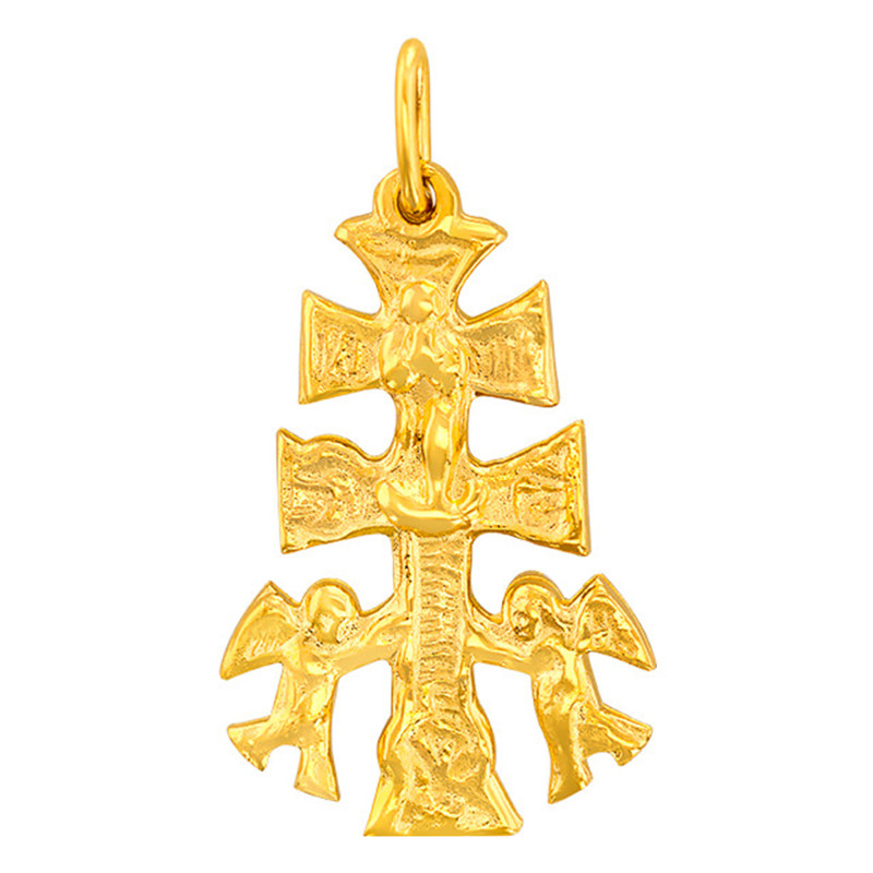 Croix de Lorraine en Or Jaune - Vandona
