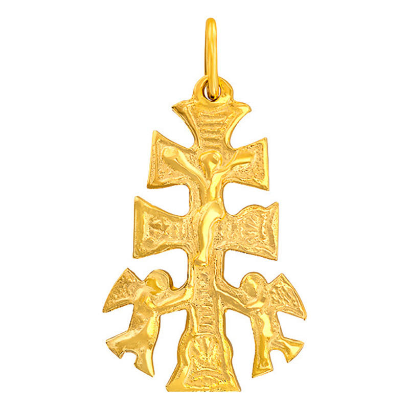 Croix de Lorraine en Or Jaune - Vandona