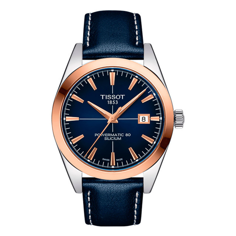 Montre Gentleman Powermatic 80 Or Rose 750 T9274074604100 - Tissot