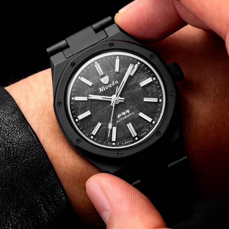 Montre F77 Ceramic Meteorite Dial Limited Edition 68020A77 - Nivada Grenchen