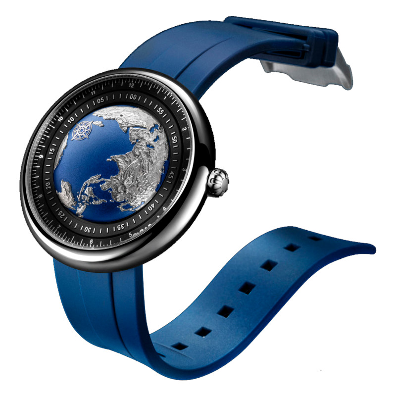 Montre Série U Blue Planet Titanium U033-TU02-W6U - Ciga Design