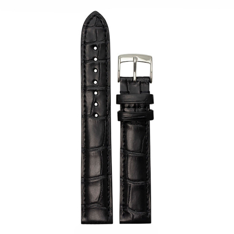 Bracelet de montre Beauville 4010 Alligator Noir - Bouveret